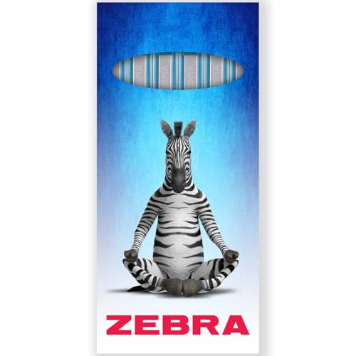 Zebra Z-Grip Smooth Ink Ballpoint Pen - 1.0mm - Pack of 6 Pens - in Zebra Envelope Gift Packaging (Light Blue) - Image 2