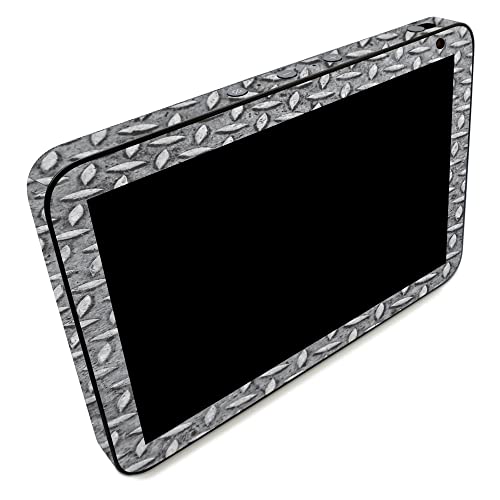 Image of MightySkins Carbon Fiber Skin Compatible with Amazon Echo Show 8 (Gen 2) - Non Slip | Protective, Durable Textured Carbon Fiber Finish | Easy to Apply | Made in The USA