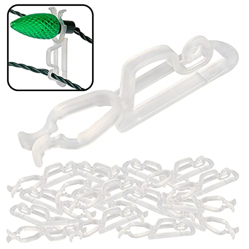 wexpw Weihnachtslicht-Clips, 36 Stück Cover
