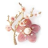 CCijiNG New Year Brooches for Women with Crystal, Flower, Rhinestone Brooches Pins Elegant Jewelry B