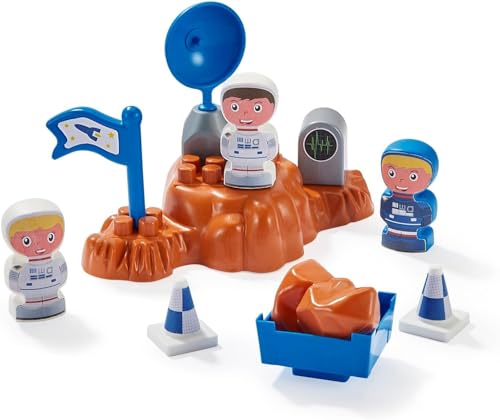 Jouets Ecoiffier - 2987 - Base Spatiale - Abrick - Jeu de Construction pour Enfants - Dès 18 Mois - Origine France Garantie