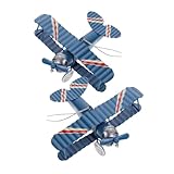 modellismo trattori d'epoca Modello di aereo in metallo: realizzato in robusto materiale metallico, l'ornamento è, non facile da rompere e ha un tempo di utilizzo prolungato, decorazioni per aeroplani vintage
