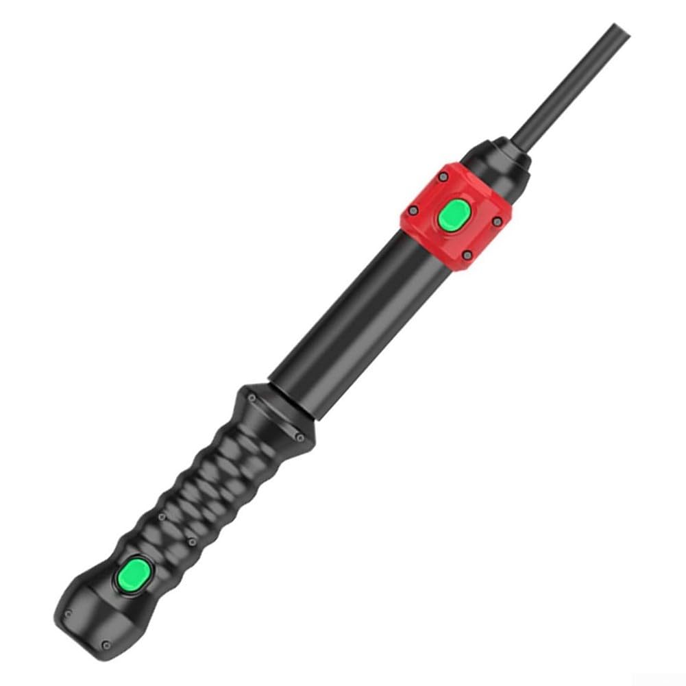 Enhebrador manual para instalación de conductos de electricidad en obras complejas