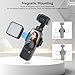 UTEBIT Magnetic Selfie Light for DJI Osmo Pocket 3 Light, Rechargeable Mini Auxiliary LED Fill Light 300mAh/70000K/3 Levels Brightness Adjustable for DJI Osmo Pocket 3 Selfie Vlog Recording (1 Set)
