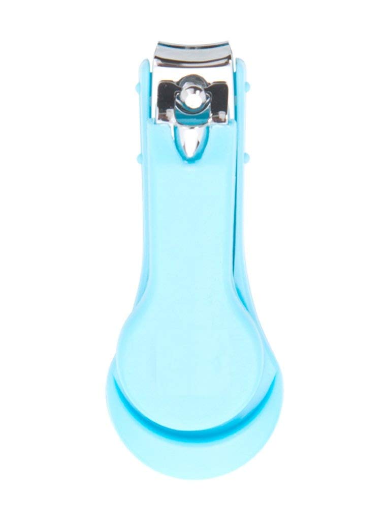 Stainless Steel Baby Nail Cutter Scissor Trimmer with Safety Cover (Blue)-image-39