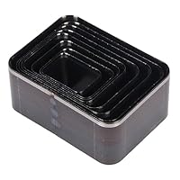 Ensemble De 7 Poinçons Creux Pour Cuir - Formes Triangulaires, Tailles 20 à 50 Mm