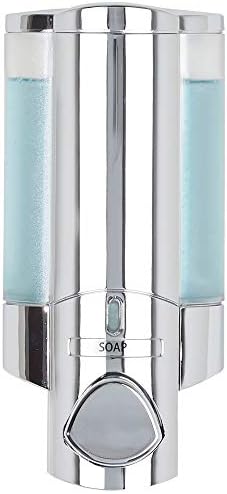 Aviva Single Bottle Soap and Shower Dispenser, Chrome