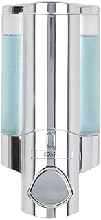 Aviva Single Bottle Soap and Shower Dispenser, Chrome