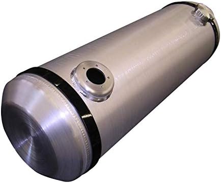 Sandstorm 10x30 End Fill Spun Aluminum Gas Tank - 10 Gallon with Sending Unit Flange - Offroad - Dune Buggy - Trike - Sandrail - boating - Made in the USA!