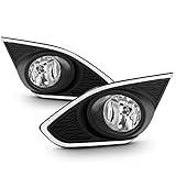 ACANII - For Replacement 2013 2014 2015 Chevy Spark Bumper Fog Lights Driving Lamps w/Switch Assembly Driver & Passenger