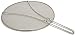 Trilova 13" Stainless Steel Splatter Screen with Fine Mesh and Resting Feet - High Quality Food Safe Heavy Duty Grease Guard Splash Shield for Pots and Frying Pans