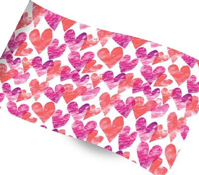 Be Mine Printed Tissue Paper 500 x 750mm 25 Sheets