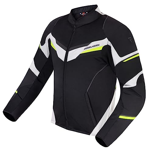 Veste de moto Rebelhorn Flux homme blouson textile respirant pour motard sur route