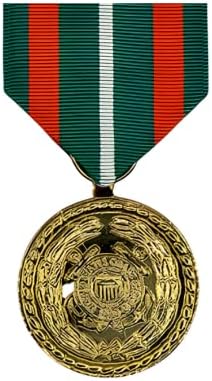 Coast Guard Achievement Medal Full Size Anodized Finish