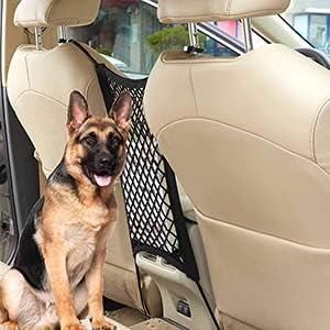 Miniatura 6 de Xotic Tech - Bolsa de almacenamiento de malla elástica para perros y mascotas, con espacio para el asiento trasero, organizador de red de malla de