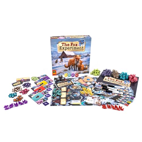 The Fox Experiment juego de mesa de estrategia para 1-4 jugadores miniatura 3