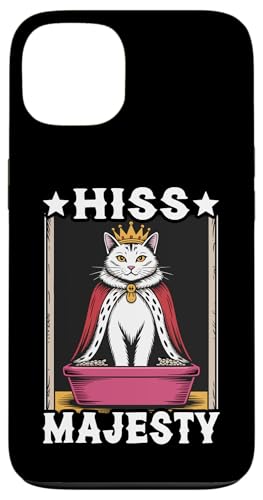 Cat Hiss Majesty L {bNX l L X}zP[X iPhone 13 p