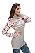 Hanlolo Ugly Christmas Women Sweater Shirts Long Sleeve Round Neck Reindeer Xmas...