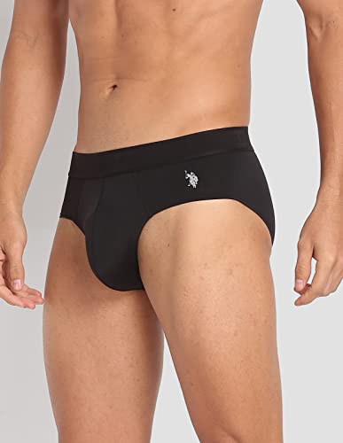 Image of U.S. Polo ASSN. Men's AB001 Microfiber Brief with Quick Dry Feature - Pack of 1