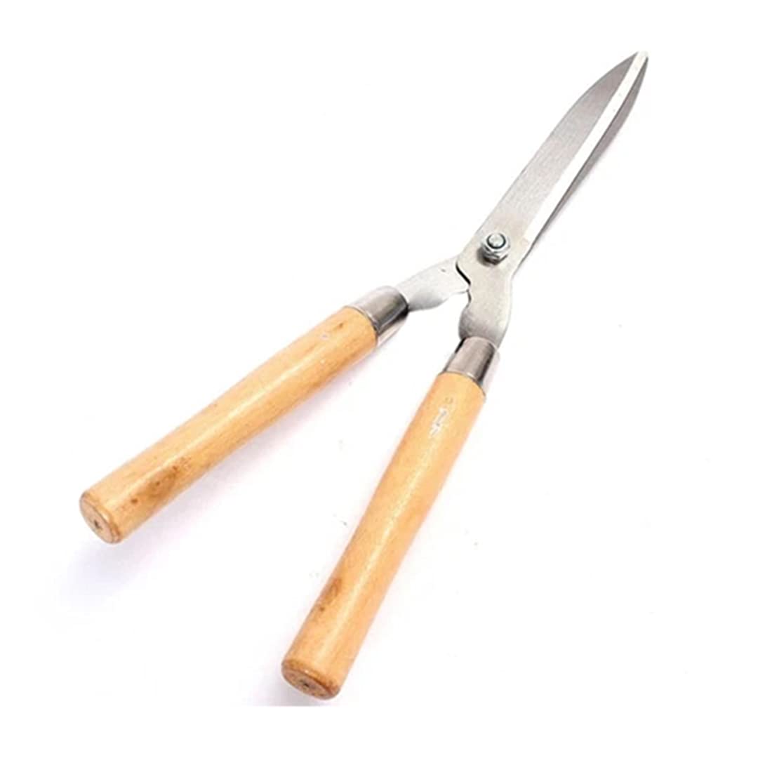 Sulfar Wooden Handle Hedge Shears, Bush Clipper-picture-15
