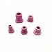 200PC mechanical textile thread hole ceramic eye thread porcelain eye outer diameter 7 height 7 inner diameter 4 porcelain bead porcelain mouth 7 * 7 * 4