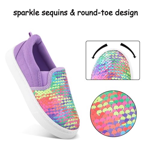 Image of KomForme Toddler Sneakers for Boys and Girls Cartoon Dual Hook and Loops Sneakers Baby Canvas Shoes | Comfortable, Lightweight