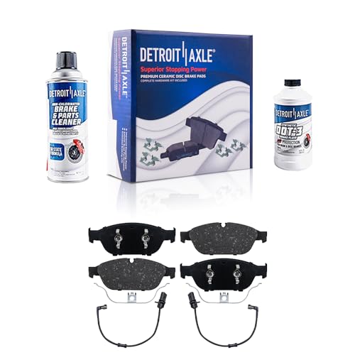 Image of Detroit Axle - Front Brake Pads for Audi A5 A6 A7 A8 Quattro S7, Ceramic