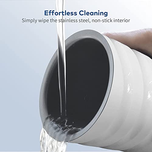 ZRBD-ds Frotura de Leche, vaporizador eléctrico de Leche para la Espuma de Leche Caliente y fría, Control de la estriba… - Imagen 5