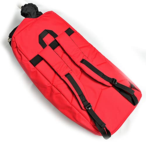 Universe Archery Recurve Takedown Bow Backpack With Arrow Tube | Hunting Multi Pockets Pvc Cordura Backpack | Shoulder Bag With Adjustable Straps For Archery Waterproof Pocket (68Cm X 25 Cm) (Red) #TOP2