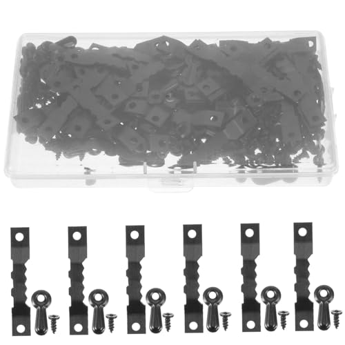 Clips de fixation pour cadres photo métal : kit d'attaches à vis durables et pratiques - 8