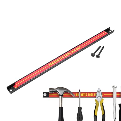 Binario Magnetico Per Utensili - Supporto Da Parete Per Portautensili, Barra Magnetica Per Stoccaggio Strumenti | Organizzatore Di Utensili Magnetico, Organizzatore Di Utensili