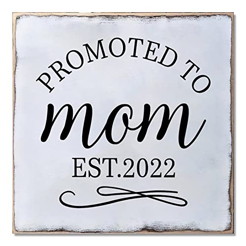 Panneau mural New Mom deco metal noir 40,6x40,6 cm cadre design chambre bebe