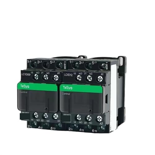 Contacteur LC1D38 24V tripolaire noir avec mecanisme de haute precision mecanique