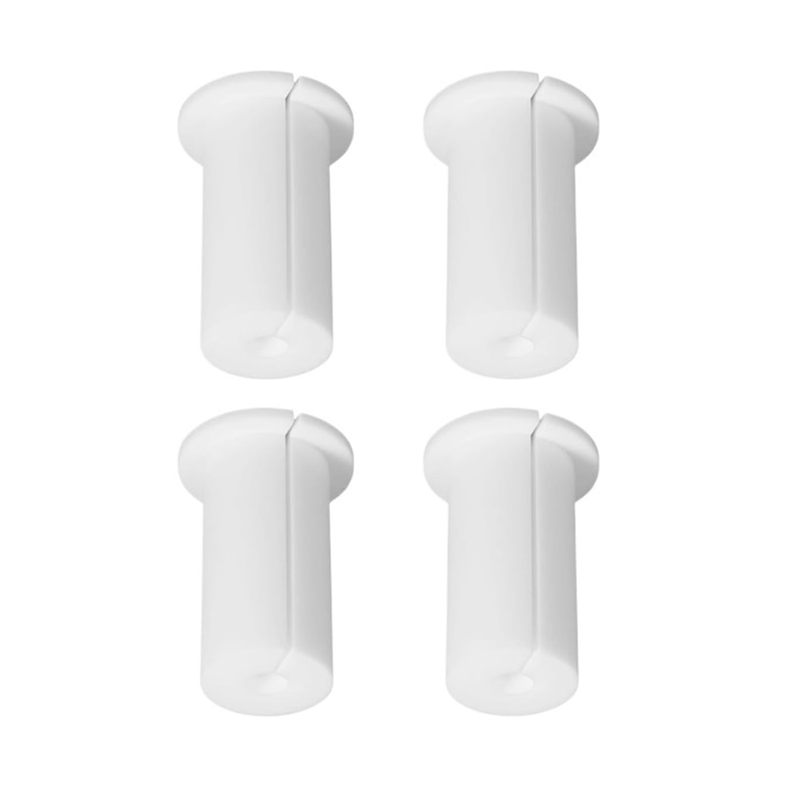 Maryear White Grommets 24Pcs Cable Routing Kit For 1-Inch Wall Pass Through For Ethernet Organizer Network Wire Holes Grommet(White)