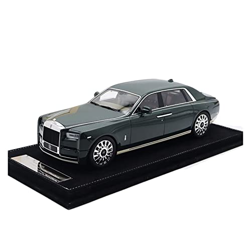 HYTTER Scale Model Vehicles Fit for Rolls Royce Phantom Eight Generations 1:18 Simulation Alloy Car Model Collection Display Static Collectible Toy Cars