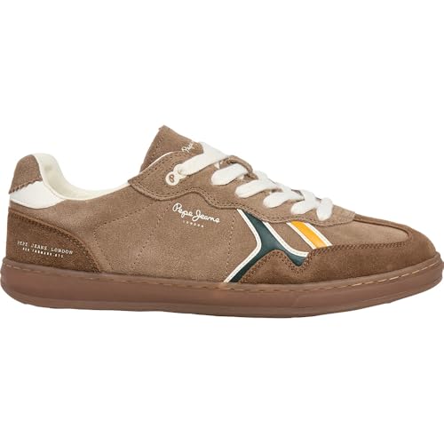 Sneakers PEPE JEANS Ball Combi 43 bimatière daim et toile respirante premium