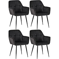 Edle Esszimmerstühle mit grünem Samtbezug, NEU, 4er Set (Neu und Edle Esszimmerstühle mit grünem Samtbezug, NEU, 4er Set (Neu und