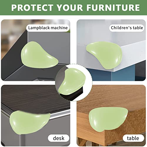 Image of SNOWIE SOFT Table Corner Protector, Home Safety Luminous Round Table Corner Protector, Baby Safety Corner Protector for Table, Furniture, Sharp Edges Baby Anti-Collision Corner Guard