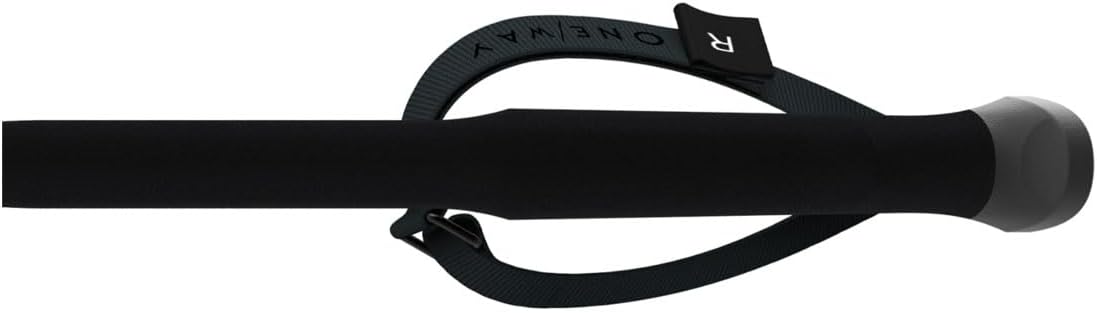 One Way TR Vario Alpine Skis Poles, BlackBerry/Grey, 090-125 (OZ34323)