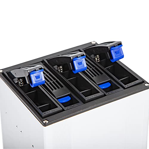 Caja externa para 5 discos duros SATA 3.5 y 2.5 miniatura 7