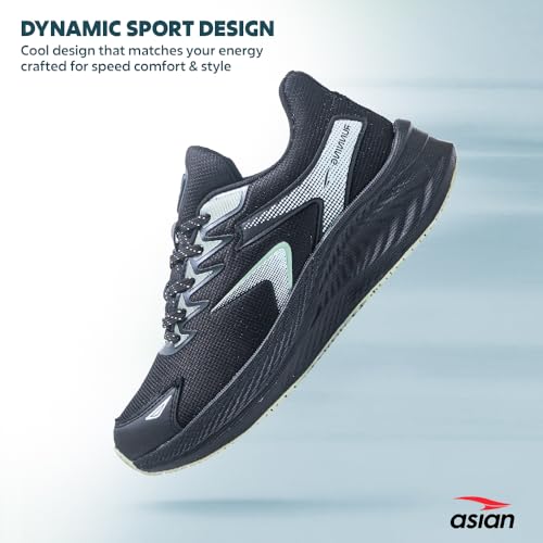 Image of ASIAN Boss-26 Running Shoes for Men | Lightweight Casual Sports Shoes for Walking, Jogging, Gym Boys Stylish Sneaker with Breathable & Anti-Slip Durable Sole