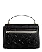 GUESS Tisha Top Handle Flap, Black Logo