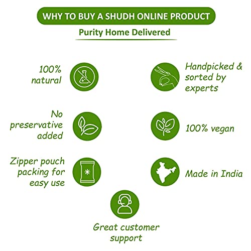 Shudh Online Black Kaunch Beej Powder, Konch Seed, Alkushi (200 Grams), Kala Koch ke Beej, Kauch, Mucuna Pruriens, Velvet Beans, Kapikachhu, Cowitch, Cowhage