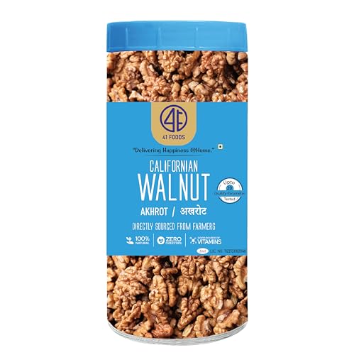 Image of 41 Foods Premium Walnuts | Akhrot | 400g