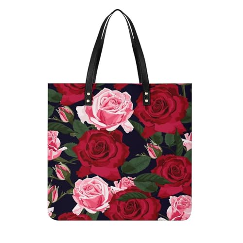 Sac à main shopper rose rouge : fini le manque de place dans votre grand cabas