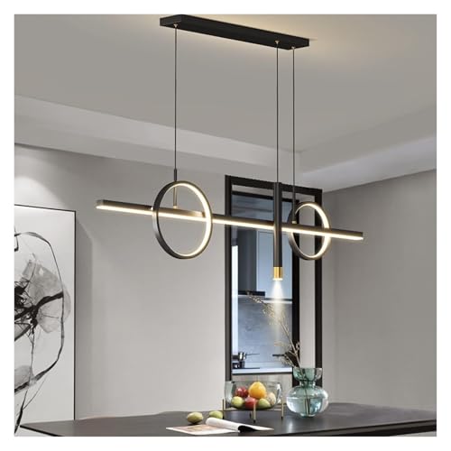 Lámpara de techo colgante LED de diseño moderno para comedor con mando