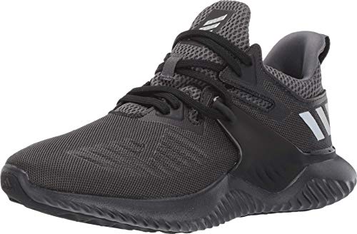 adidas Men's Alphabounce Beyond 2 Running Shoe, Black/Silver Metallic/Carbon, 12 M US