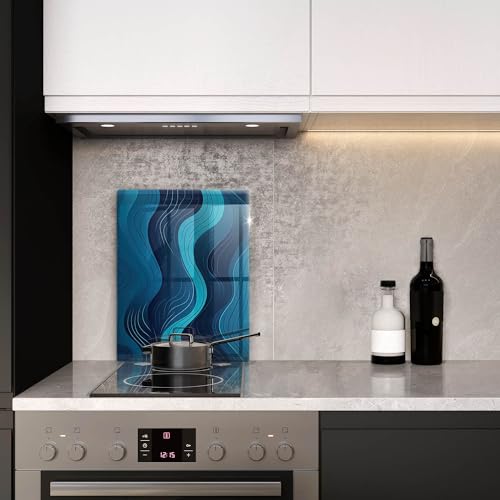Protège plaque induction Wallfluent 40x52cm pour décorer la cuisine