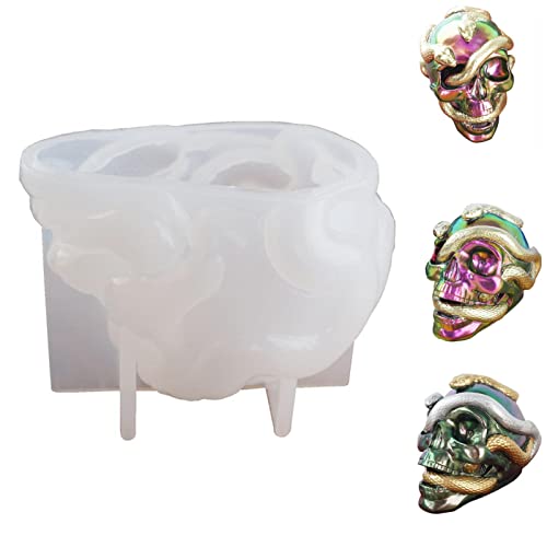 B/A Stampi in Silicone Teschio - Stampo Teschio in...