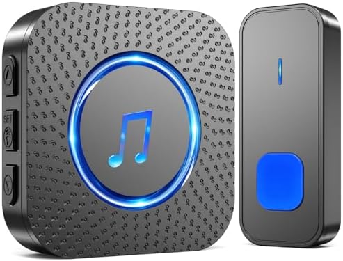 SURFOU Timbre Inalámbrico Exterior Interior Impermeable, Campainh...